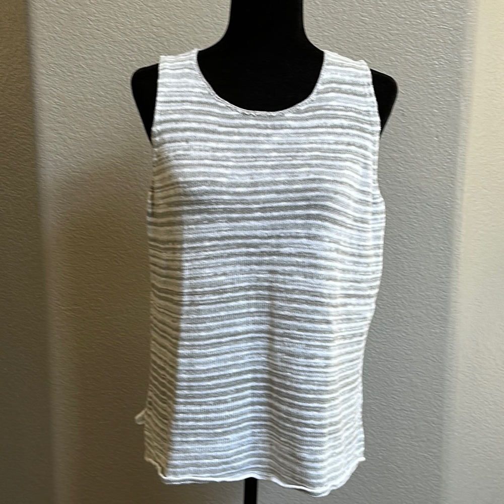 Lucky Brand Knitted Front Top Size L